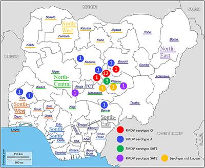 Complex Circulation of Foot-and-Mouth Disease Virus in Cattle in Nigeria